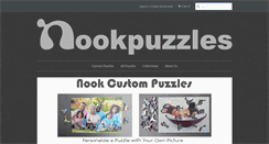 Desktop Screenshot of nookpuzzles.com