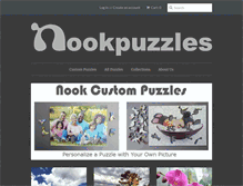 Tablet Screenshot of nookpuzzles.com